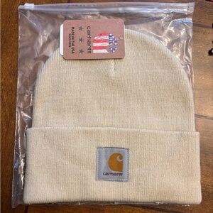 Carhartt Off-White Knit Beanie